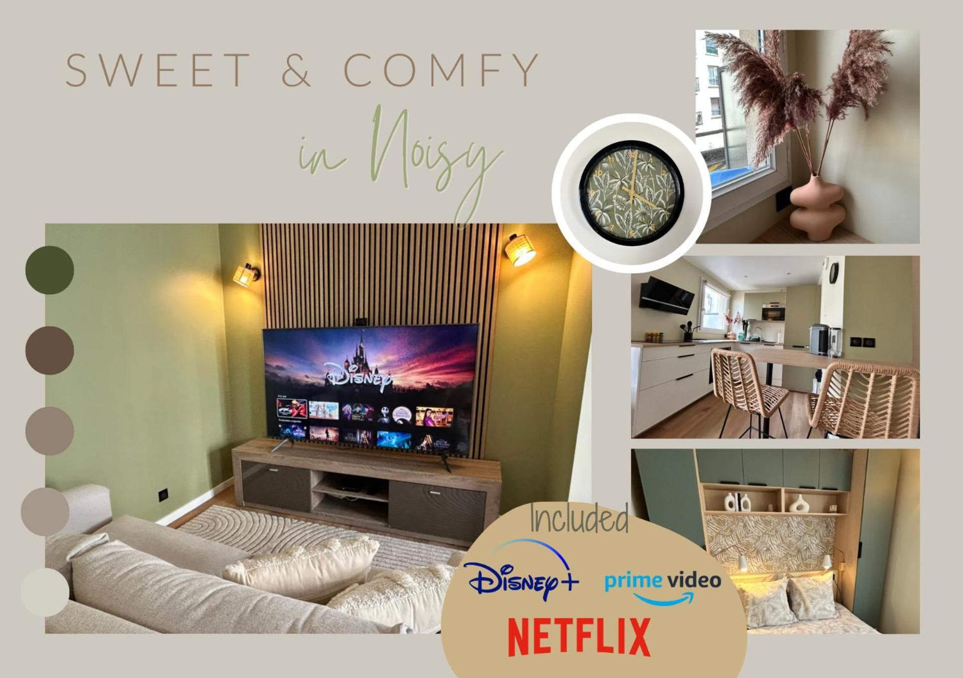 Sweet And Comfy In Hyper City Center With Netflix, Prime And Disney Plus Included Noisy-le-Grand Exterior photo